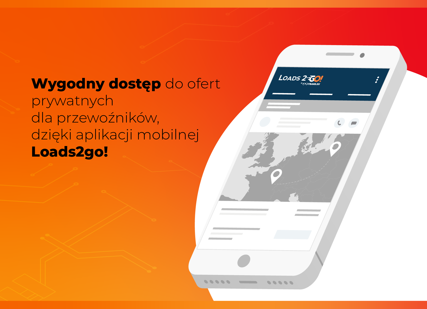 Prywatna giełda transportowa – nowość w ofercie Trans.eu - loads2go