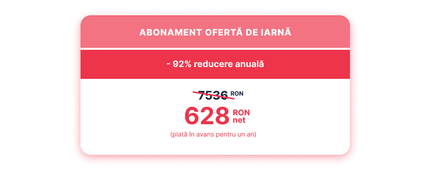 Ofertă de Iarnă