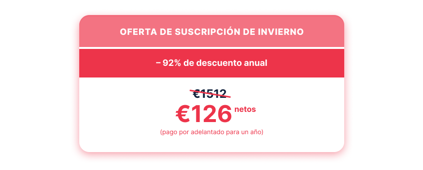 Oferta de invierno