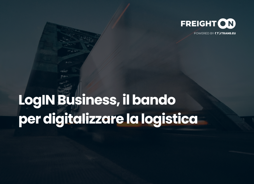 Bando PNRR LogIN business per la digitalizzazione della logistica