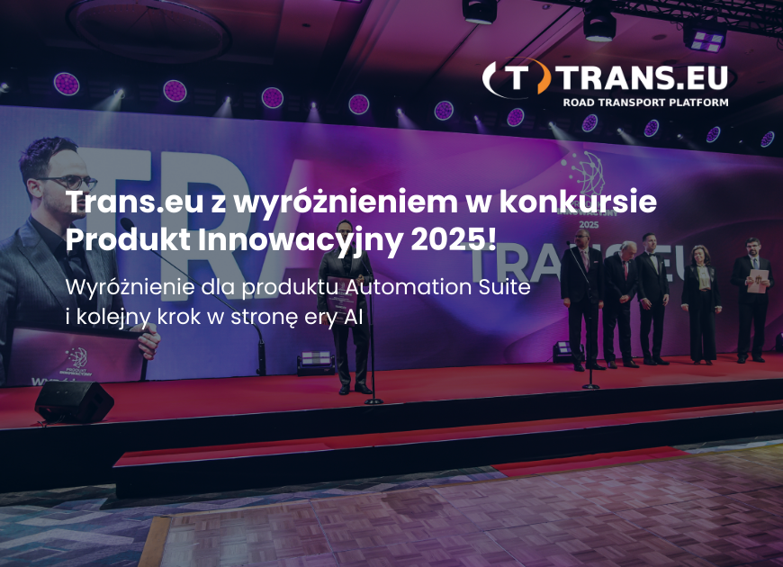 Wyróżnienie dla Trans.eu