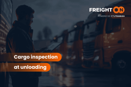 Damaged goods, you find out about it later. But you want to know about it already at unloading?
