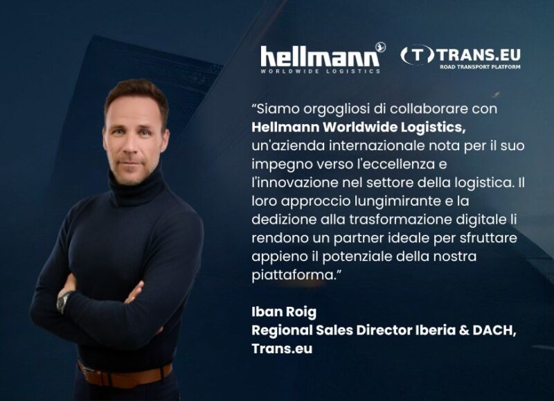 Iban Roig Trans.eu su Hellmann Logistics