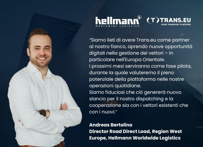 Andreas Bertolino su Trans.eu