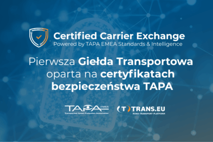 Pierwsza giełda transportowa oparta na certyfikatach bezpieczeństwa TAPA